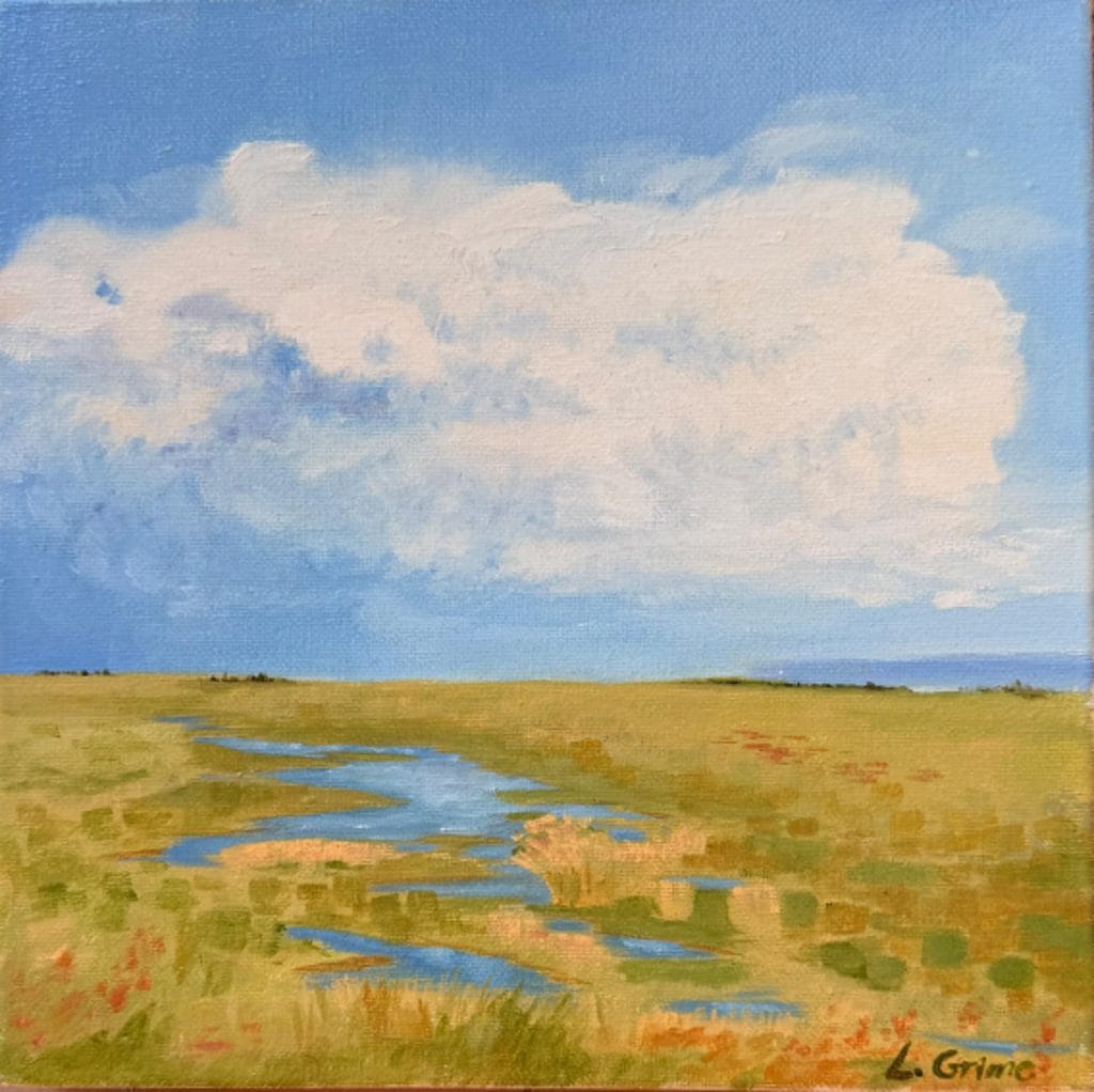 Laura Grime Painting – For Grandma – Fort Qu'Appelle