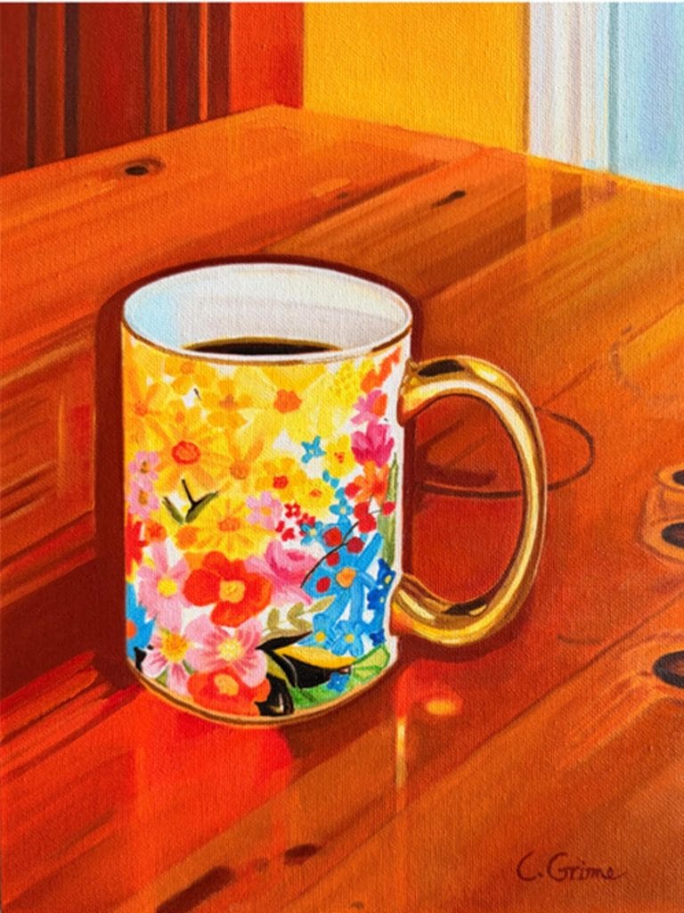 Laura Grime Painting – Good Morning Mug