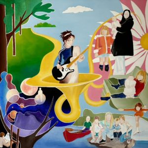 Laura Grime Painting - Bits n' Pieces